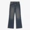 Jeans de cintura baixa com corte bootcut