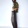 Jeans de ganga largos de cintura baixa