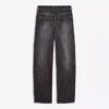 Jeans de ganga largos de cintura baixa