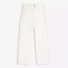 Jeans de ganga largos de cintura baixa com tachas – Calças