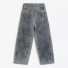 Jeans largos com textura