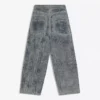 Jeans largos com textura