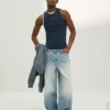 Jeans super longos – Homem