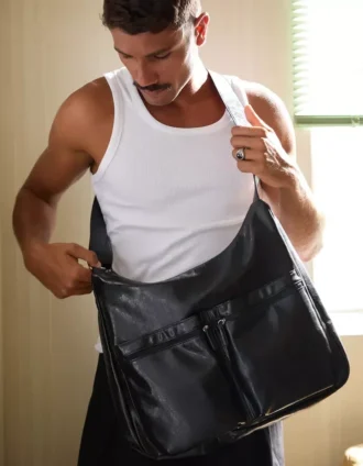 Mala tipo balde com dois bolsos – Acessórios – Homem