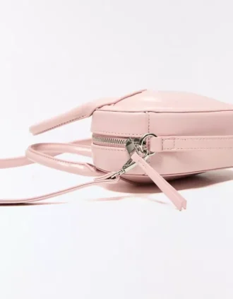 Mini-bolsa com coração