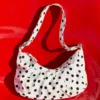 Mini-bolsa às bolinhas