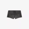 Mini-calções de Denim