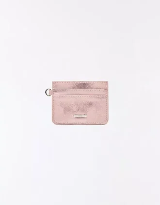 Mini porta-cartões em Faux Leather – Efeito couro