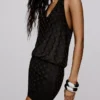 Mini-vestido com bolinhas Mini-vestido com bolinhas