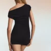 Mini-vestido com cinto – Vestidos e jardineiras
