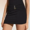 Mini-vestido com cinto – Vestidos e jardineiras