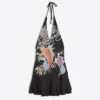 Mini-vestido com decote halter Ed Hardy X Bershka