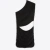 Mini-vestido com recortes