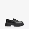 Mocassim de sola grossa com fivela – Calçados elegantes