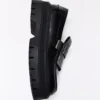 Mocassim de sola grossa com fivela – Calçados elegantes