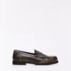 Mocassim franzido com detalhe escovado – Sapatos elegantes