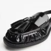 Mocassins com borla e sem parte traseira – Calçado