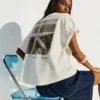 Oversize T-shirt com estampado