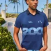 Polo com estampado retro – Bershka Lovers