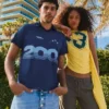 Polo com estampado retro – Bershka Lovers