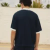 Polo de calção estampado – T-shirts e polos – Homem