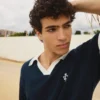 Polo de calção estampado – T-shirts e polos – Homem