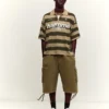 Polo de malha de manga curta com fecho – T-shirts e polos