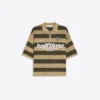 Polo de malha de manga curta com fecho – T-shirts e polos