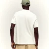 Polo de manga curta bordada – T-shirts e polos