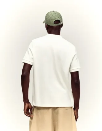 Polo de manga curta bordada – T-shirts e polos