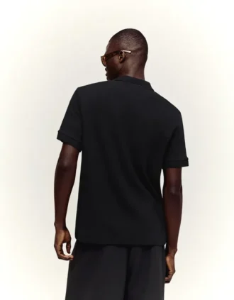 Polo de manga curta bordada – T-shirts e polos