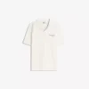 Polo de manga curta bordada – T-shirts e polos