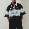 Polo de manga curta com corte largo – T-shirts e polos
