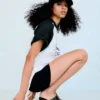 Sandália de salto em cunha – Mulher