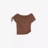 T-shirt assimétrica – Tops e bodies
