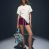 T-shirt com estampado da Zara Larsson