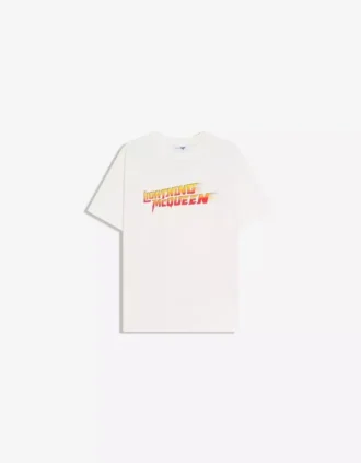T-shirt com estampado de manga curta Oversize Cars – Mulher