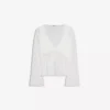 T-shirt com folhos de renda – #Bershkastyle – Mulher