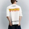 T-shirt de calção curto estampada – T-shirts e Polos