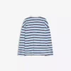 T-shirt de manga comprida com gola de Polo estampada – #Bershkastyle – Mulher