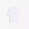 T-shirt de manga curta com canelado felpudo – T-shirts e Polos