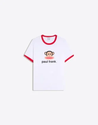 T-shirt de manga curta com contraste Paul Frank
