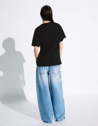 T-shirt de manga curta com estampado Billie Eilish