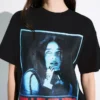 T-shirt de manga curta com estampado Billie Eilish