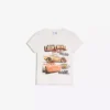 T-shirt de manga curta com estampado de carros