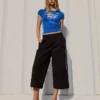 T-shirt de manga curta com estampado desportivo
