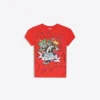 T-shirt de manga curta com estampado Ed Hardy X Bershka