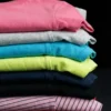 T-shirt de manga curta com gola redonda – T-shirts – Mulher