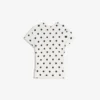 T-shirt de manga curta com gola redonda – T-shirts – Mulher