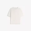 T-shirt de manga curta em tecido felpudo – T-shirts e Polos